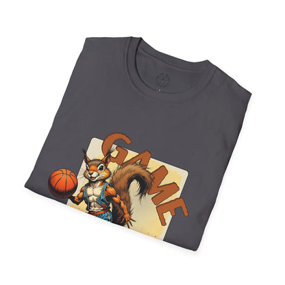 Basketball Squirrel Game Time Unisex T-Shirt,sport,twisted