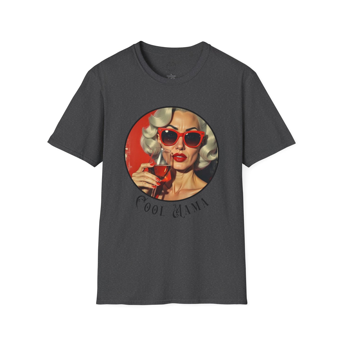 Cool Mama Unisex Softstyle T-Shirt - Stylish Vintage Vibe for Fashion Lovers