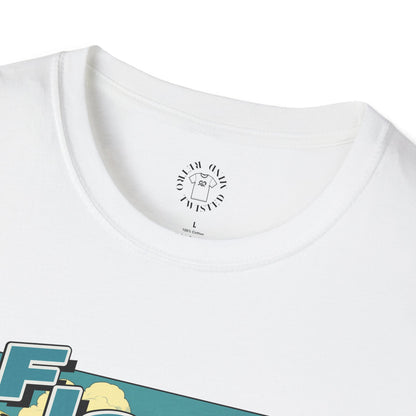 Fishing Like a Pro Unisex Softstyle T-Shirt - Perfect for Anglers & Outdoor Enthusiasts,gator