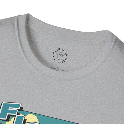 Fishing Like a Pro Unisex Softstyle T-Shirt - Perfect for Anglers & Outdoor Enthusiasts,gator