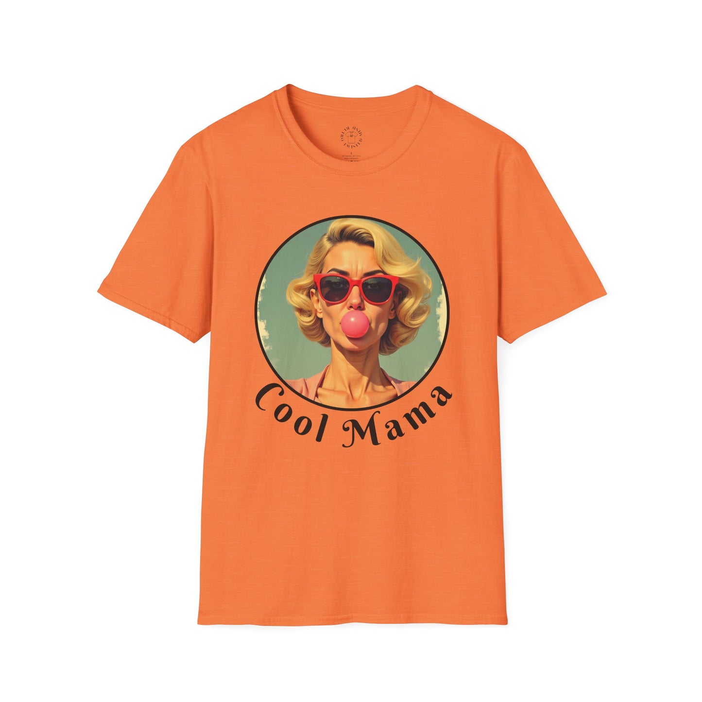Cool Mama Unisex Softstyle T-Shirt - Trendy Humor Tee for Moms