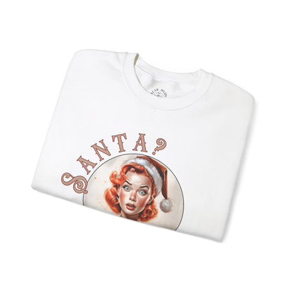 Funny Cookie Lover Sweatshirt - Retro Design - Santa? Christmas