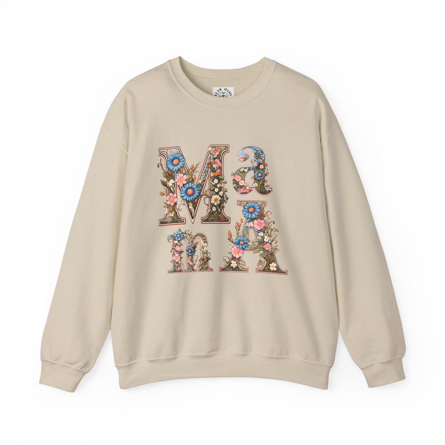 Unisex Heavy Blend™ Crewneck Sweatshirt,mother day gift, mama ,flower