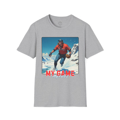 My Game My Rules Unisex Softstyle T-Shirt - Casual Fashion for Sports Lovers,sport , baseball,