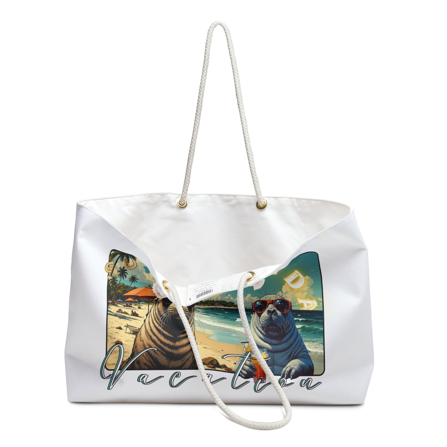 Sunny Florida Vacation Weekender Bag - Stylish Beach Tote for Travel Lovers