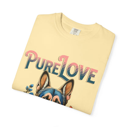 Pure Love Dog Graphic Unisex T-Shirt - Perfect Gift for Pet Lovers