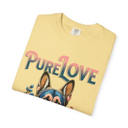 Pure Love Dog Graphic Unisex T-Shirt - Perfect Gift for Pet Lovers