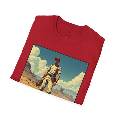 My Game My Rules Unisex Softstyle T-Shirt - Vintage Baseball Graphic Tee, sport, baseball