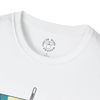 Fishing Like a Pro Unisex Softstyle T-Shirt,gator