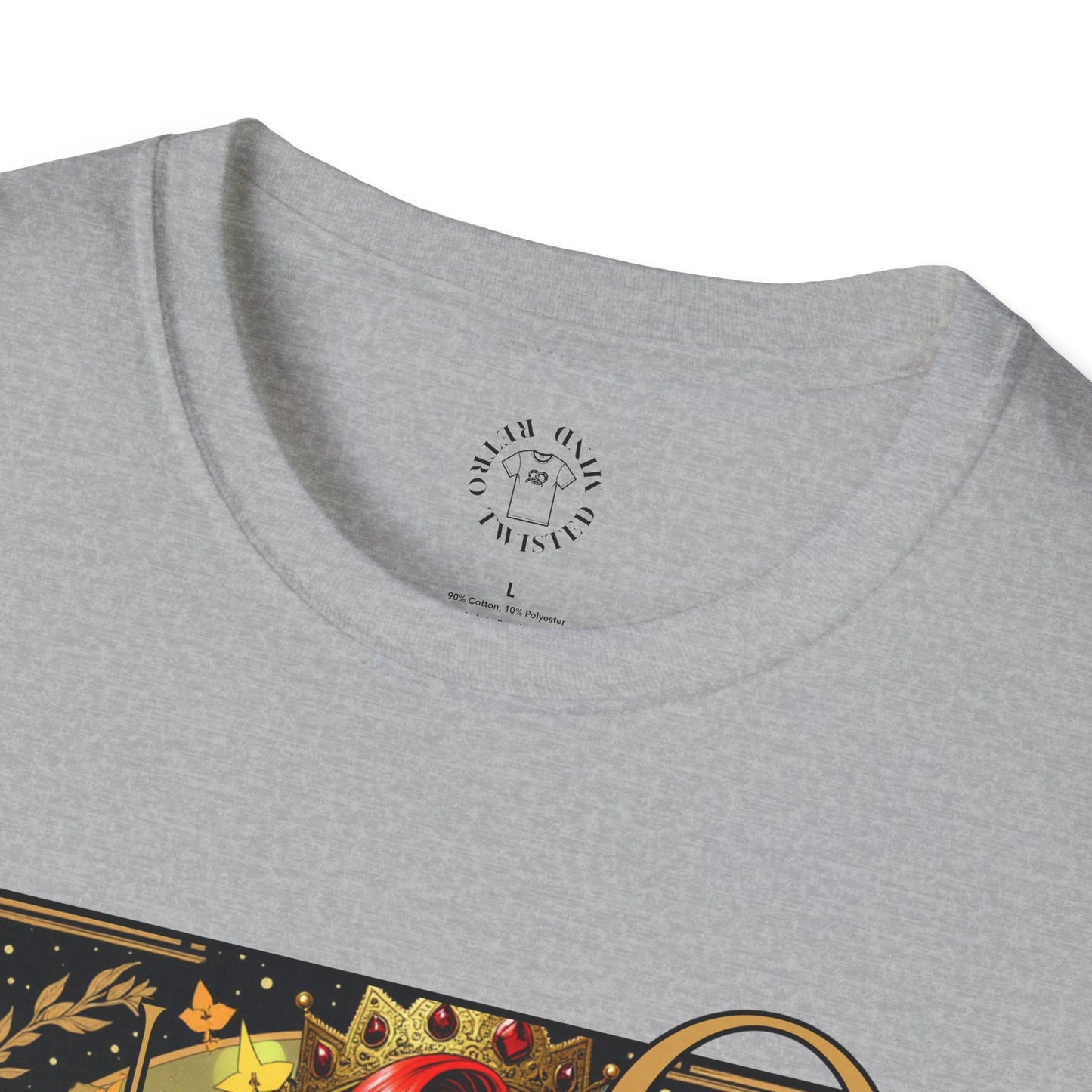 Enchanting Queen Graphic Unisex Softstyle T-Shirt,queen,girl