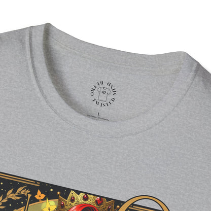 Enchanting Queen Graphic Unisex Softstyle T-Shirt,queen,girl