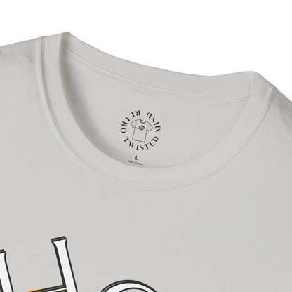 Hello Skull Graphic Unisex Softstyle T-Shirt - Edgy Streetwear Tee,scull