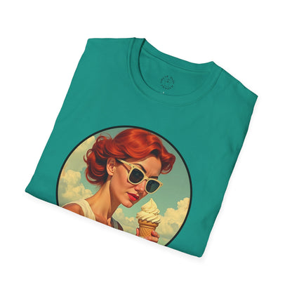 Cool Mama Vintage Unisex Softstyle T-Shirt - Fun and Trendy Summer Wear