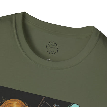 In My Element Graphic T-Shirt | Unisex Softstyle Tee,woman driving