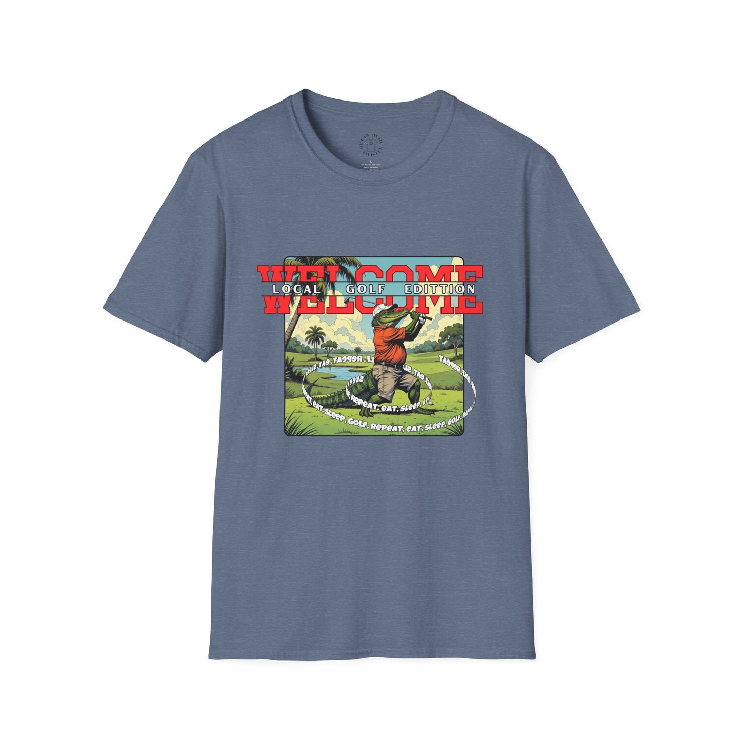 Welcome Local Golf Edition Unisex Softstyle T-Shirt,golf,sport,gator,florida
