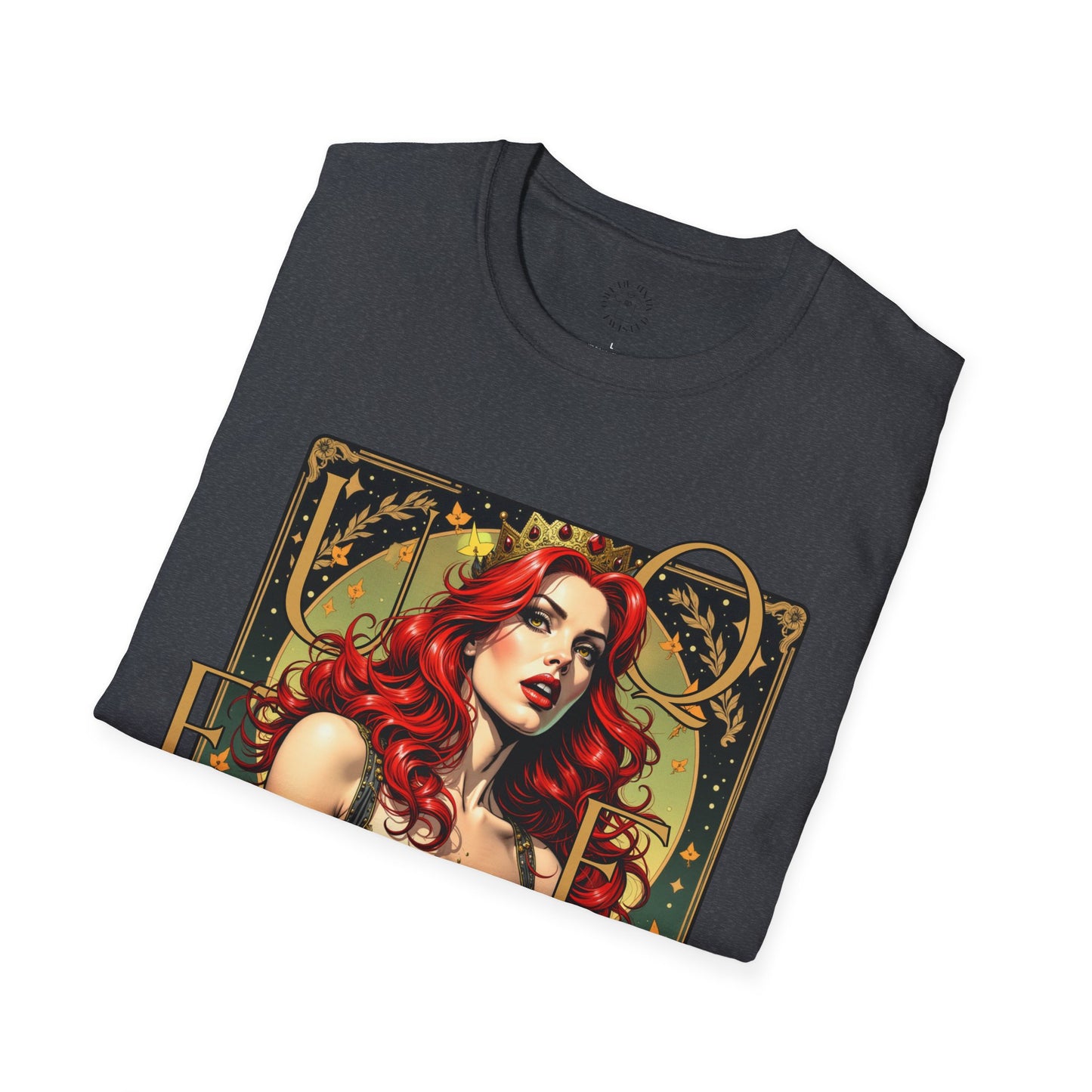 Enchanting Queen Graphic Unisex Softstyle T-Shirt,queen,girl