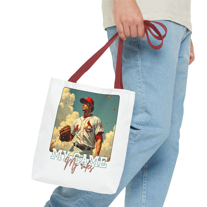 Baseball Tote Bag - My Game, My Stats - Perfect for Sports Fans