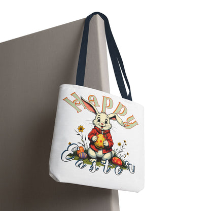 Easter Bunny Tote Bag - Celebrate Spring with Style, happe easter, bunny