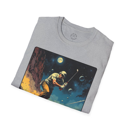 My Game, My Rules Unisex Softstyle T-Shirt - Retro Space Design, golf ,sport