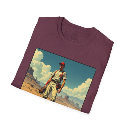 My Game My Rules Unisex Softstyle T-Shirt - Vintage Baseball Graphic Tee, sport, baseball