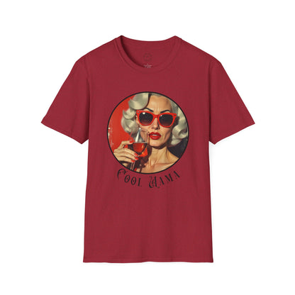 Cool Mama Unisex Softstyle T-Shirt - Stylish Vintage Vibe for Fashion Lovers