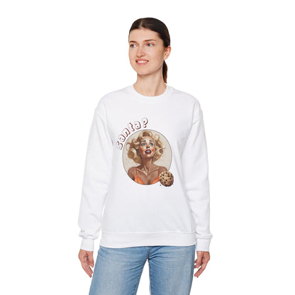 Funny Cookie Lover Sweatshirt - Retro Design - Santa? Christmas