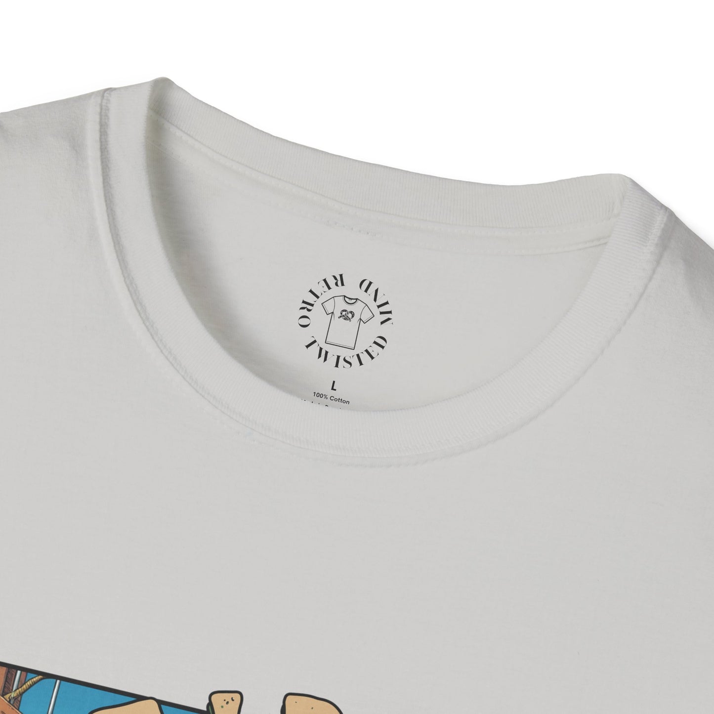 Florida Alligator Unisex Softstyle T-Shirt - Retro Vibe Casual Tee,vacation ,florida,