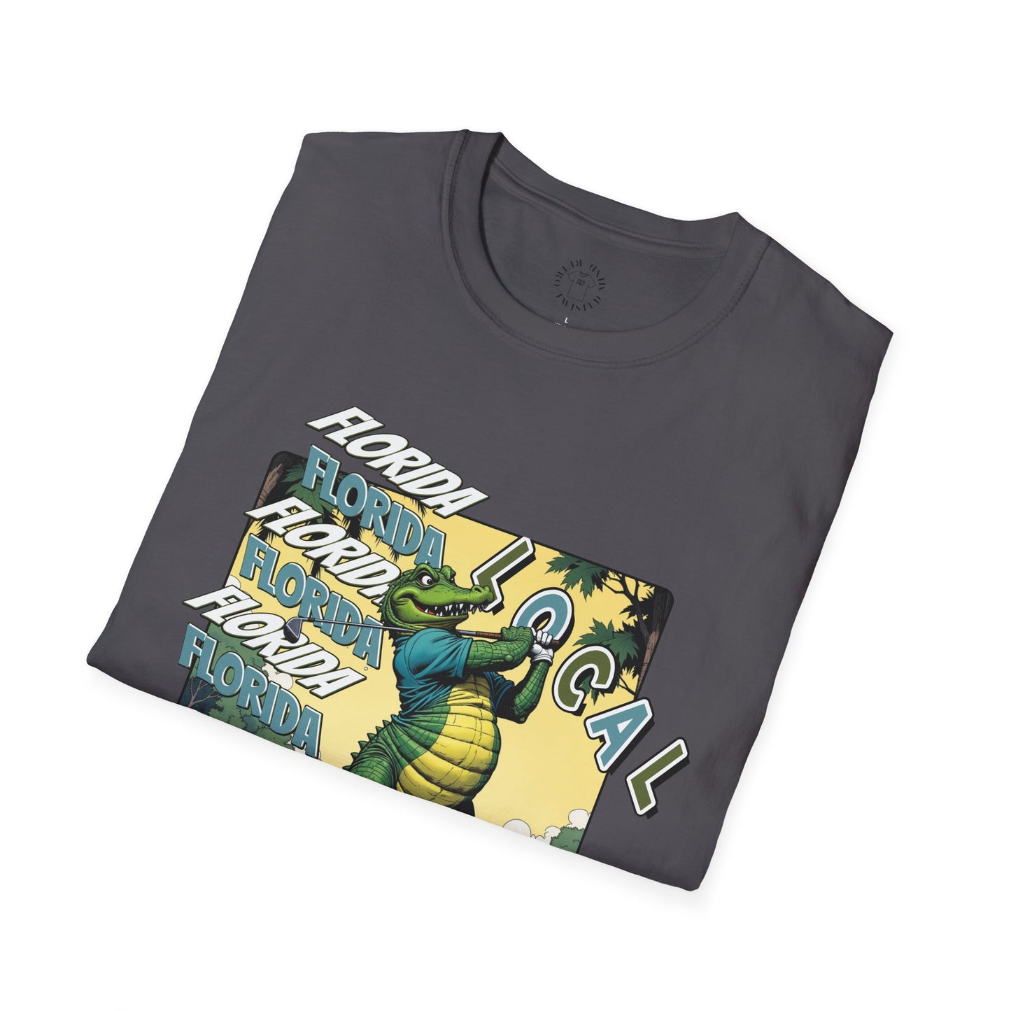 Florida Local Alligator Unisex Softstyle T-Shirt,golf,sport,florida