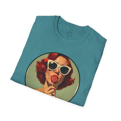 Cool Mama Vintage-Inspired Unisex T-Shirt | Softstyle Tee for Trendy Moms