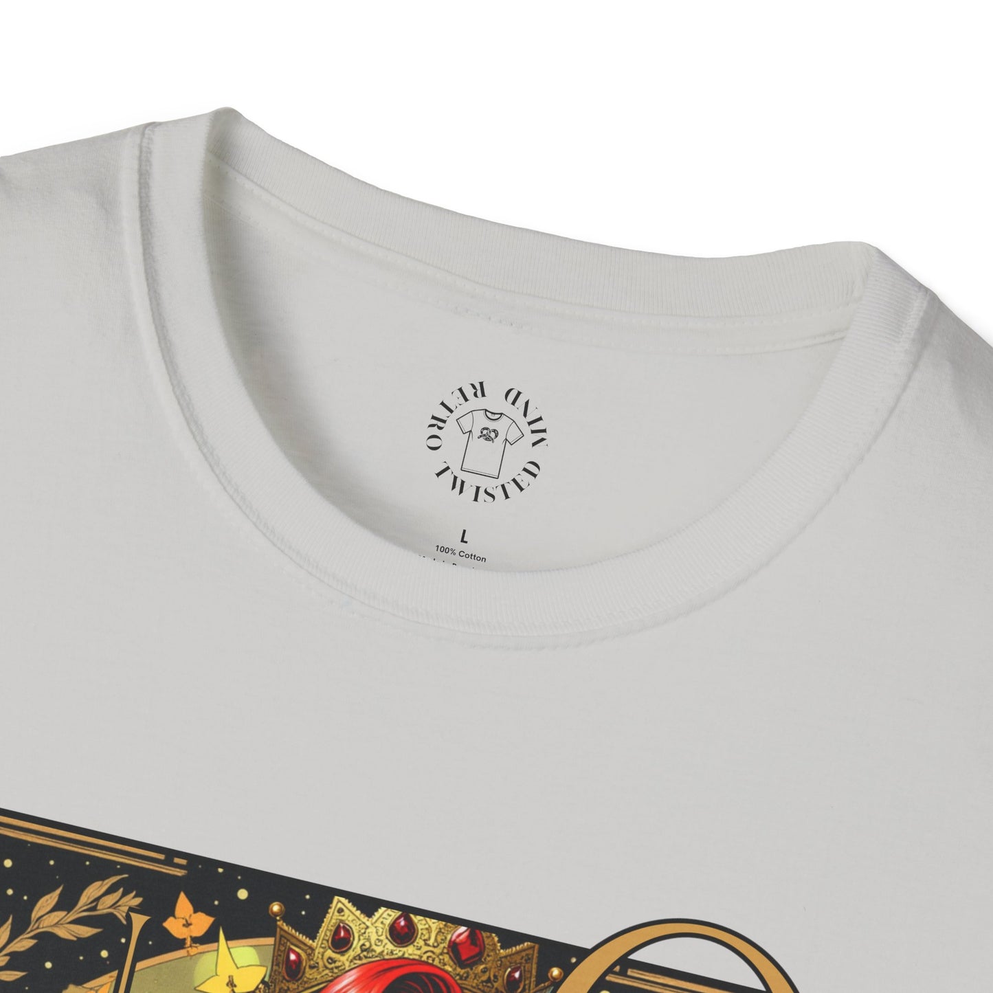 Enchanting Queen Graphic Unisex Softstyle T-Shirt,queen,girl