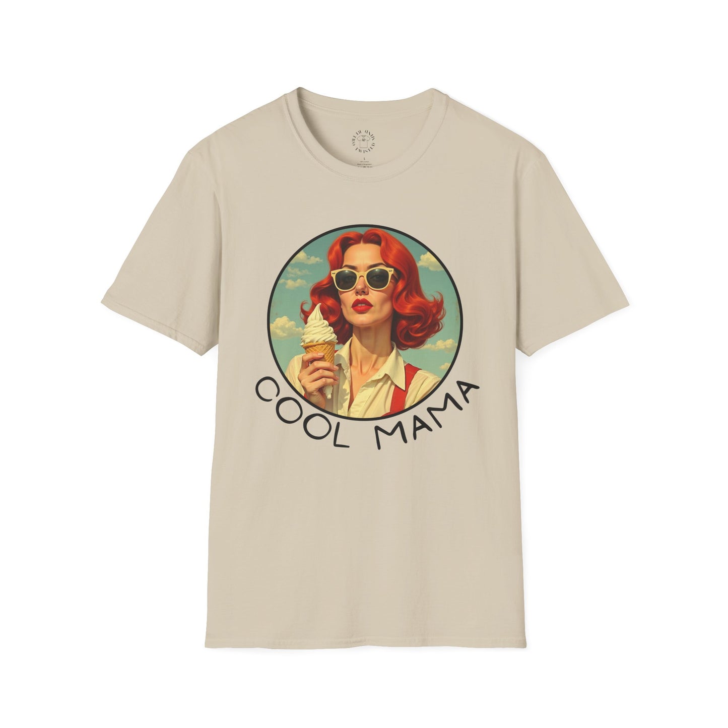 Cool Mama Vintage Graphic Unisex Softstyle T-Shirt
