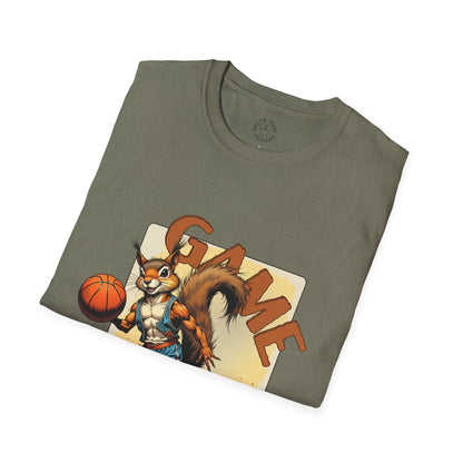 Basketball Squirrel Game Time Unisex T-Shirt,sport,twisted