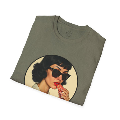 Cool Mama Unisex Softstyle T-Shirt - Retro Vintage Vibe,mom