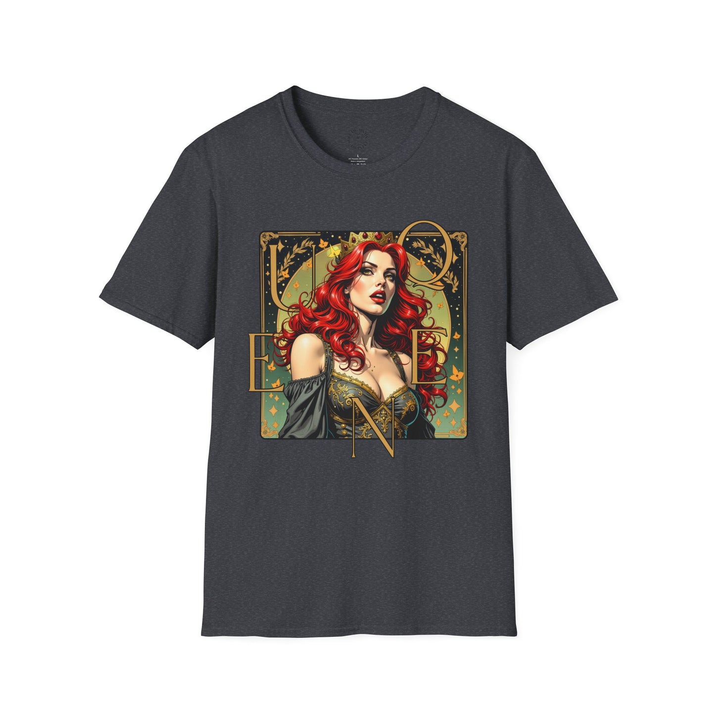 Enchanting Queen Graphic Unisex Softstyle T-Shirt,queen,girl