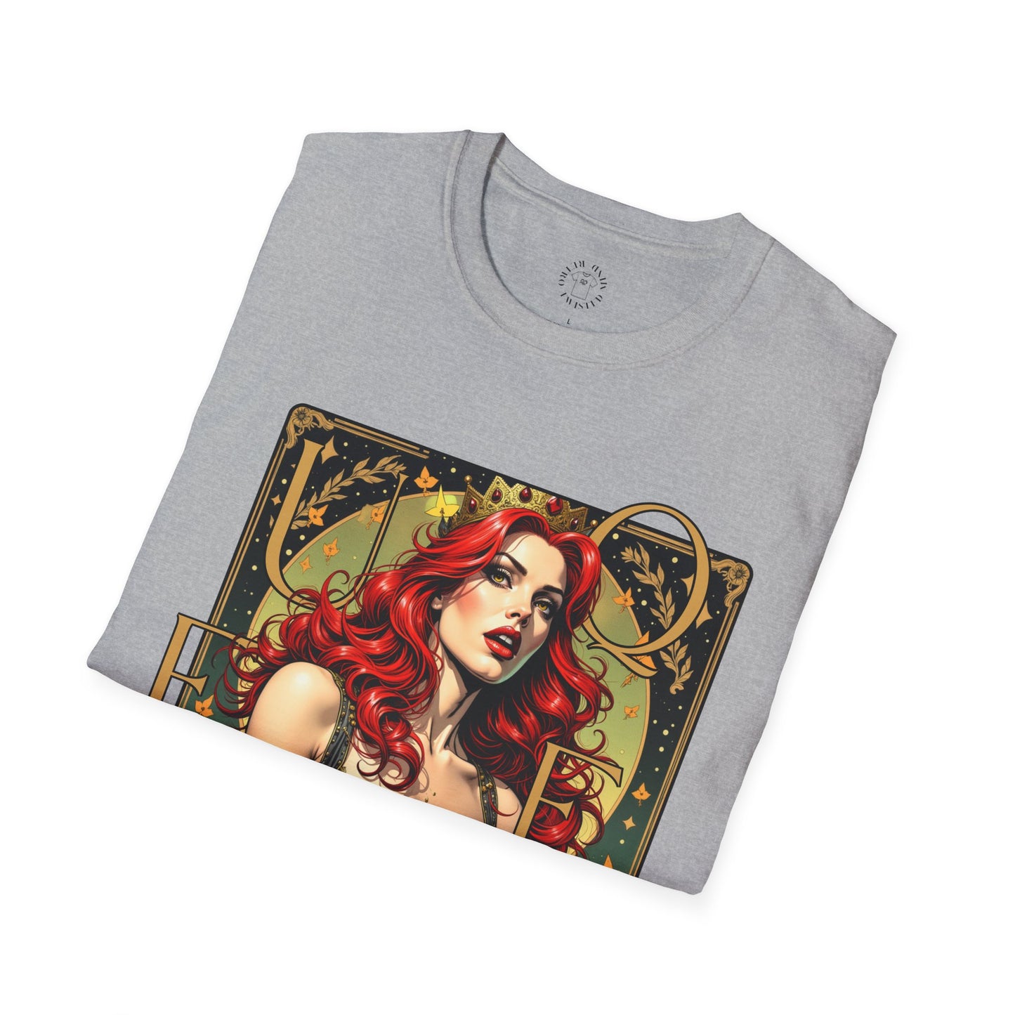 Enchanting Queen Graphic Unisex Softstyle T-Shirt,queen,girl