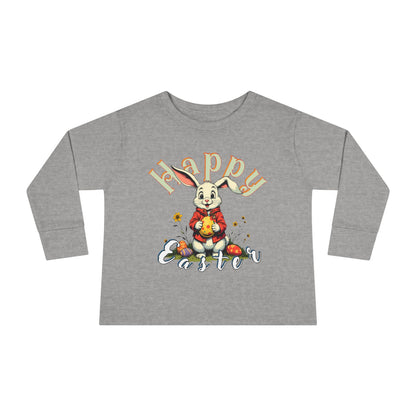 Happy Easter Toddler Long Sleeve Tee,baby