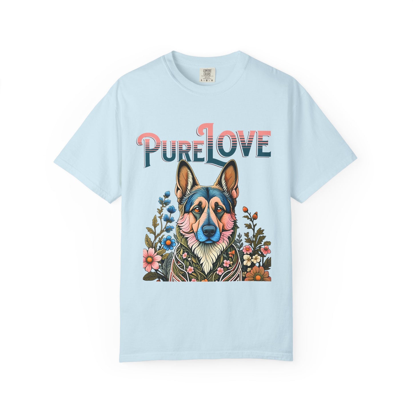 Pure Love Dog Graphic Unisex T-Shirt - Perfect Gift for Pet Lovers