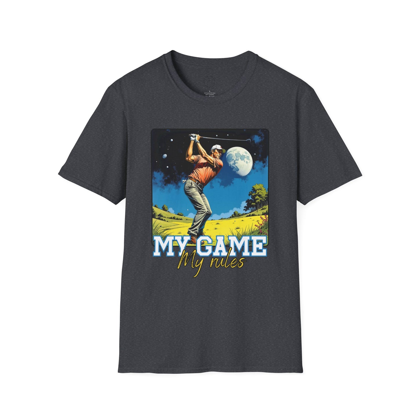 My Game My Rules,Unisex Softstyle T-Shirt,sport