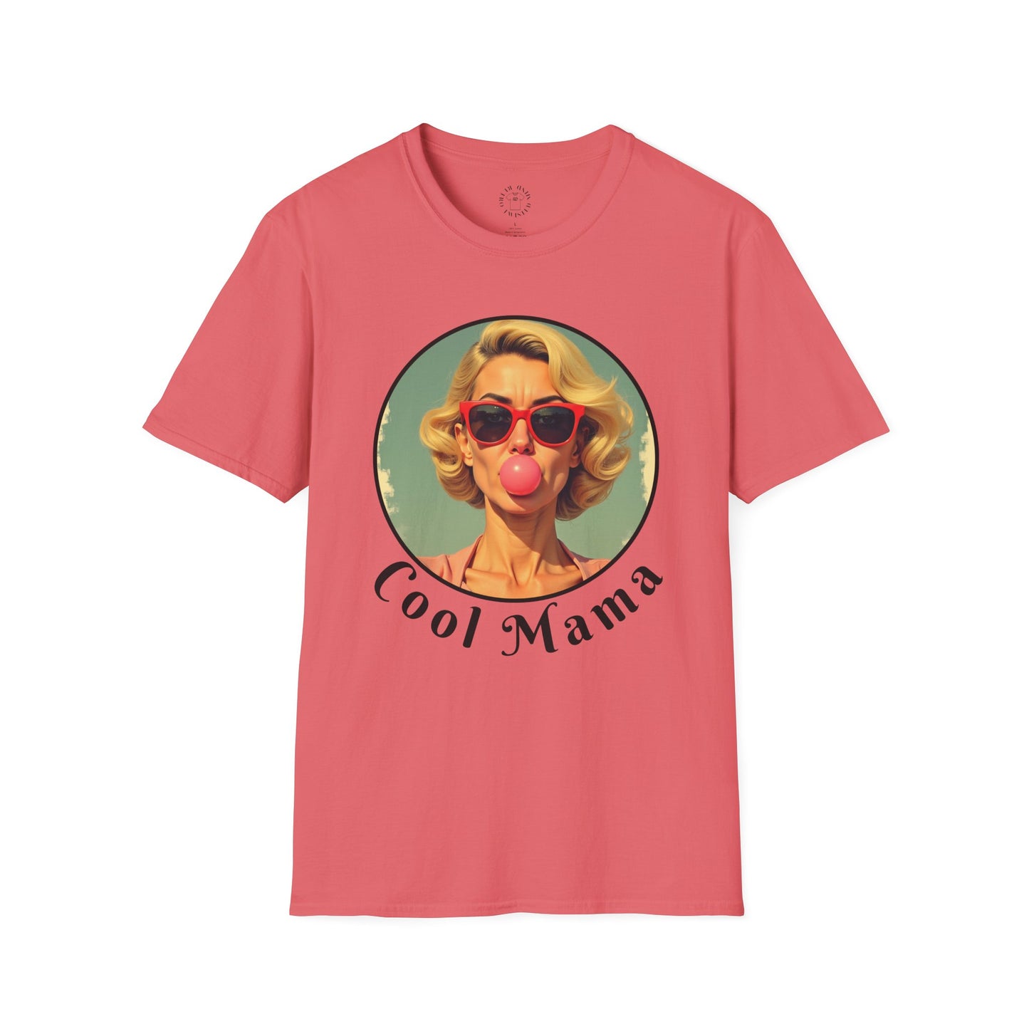 Cool Mama Unisex Softstyle T-Shirt - Trendy Humor Tee for Moms