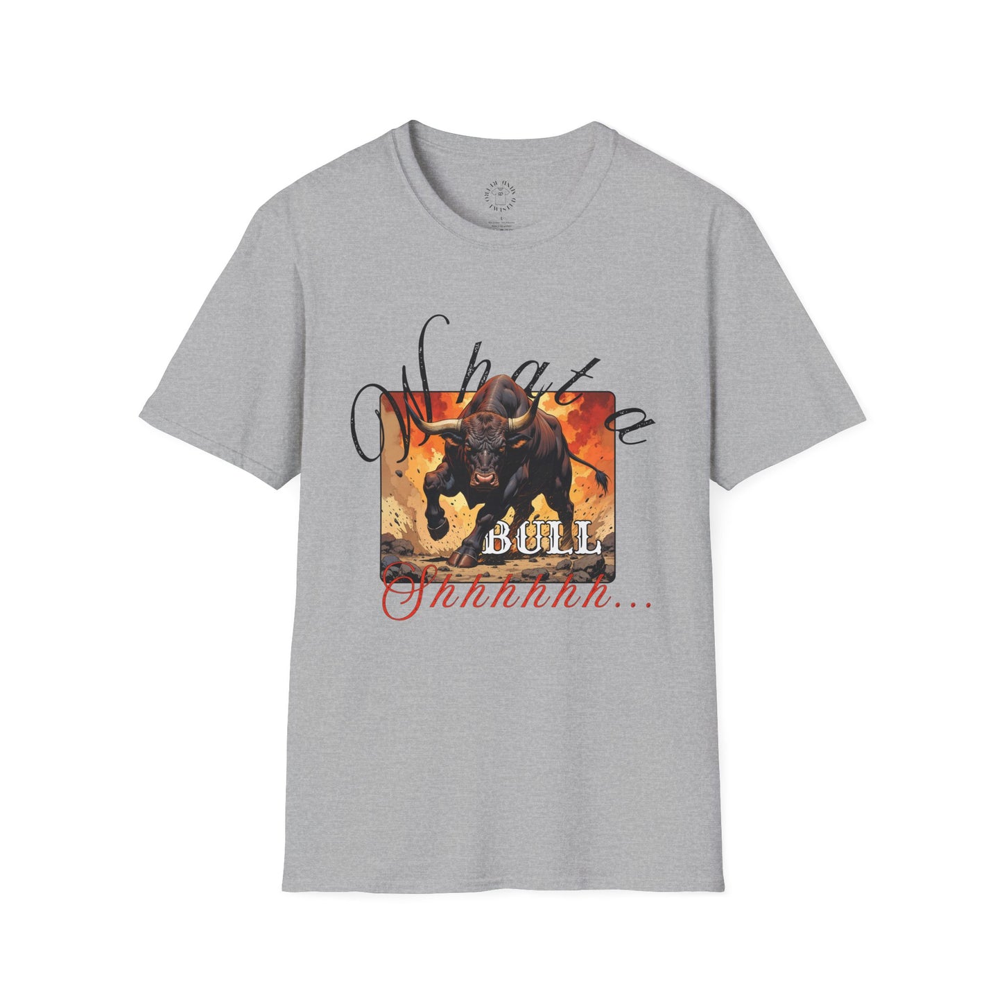 Unisex Bull Graphic T-Shirt - Fierce & Fun Fashion for Animal Lovers,bull