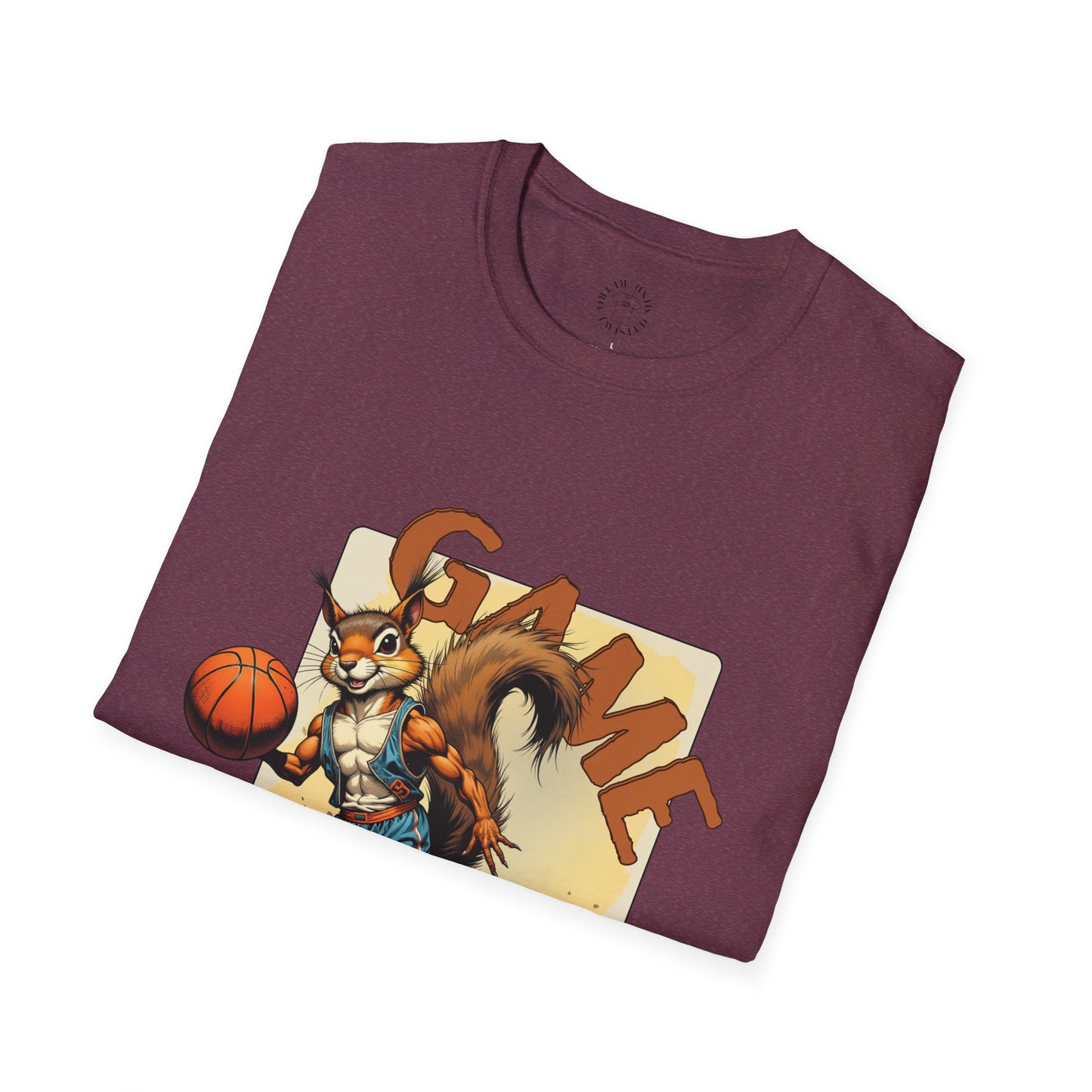 Basketball Squirrel Game Time Unisex T-Shirt,sport,twisted