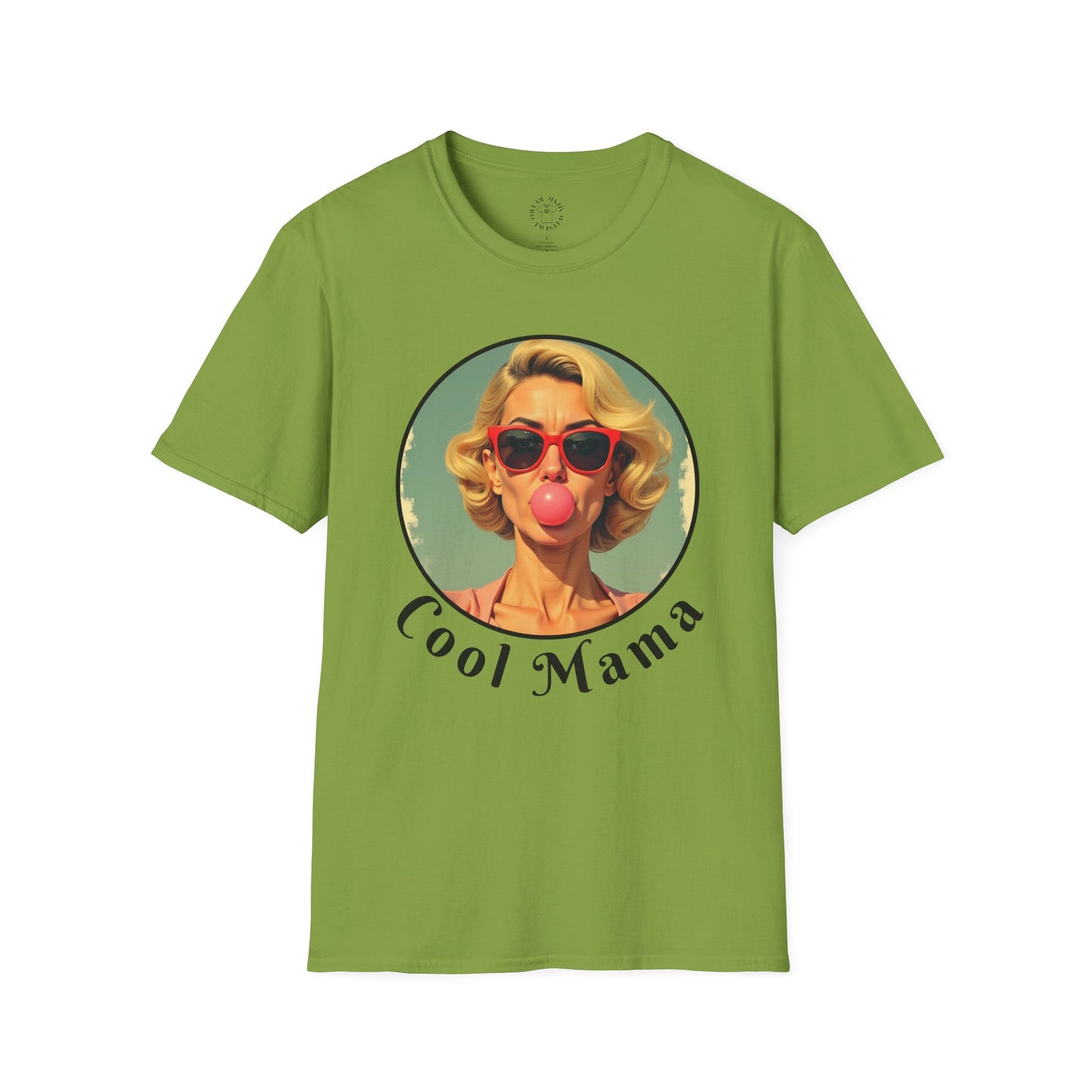 Cool Mama Unisex Softstyle T-Shirt - Trendy Humor Tee for Moms