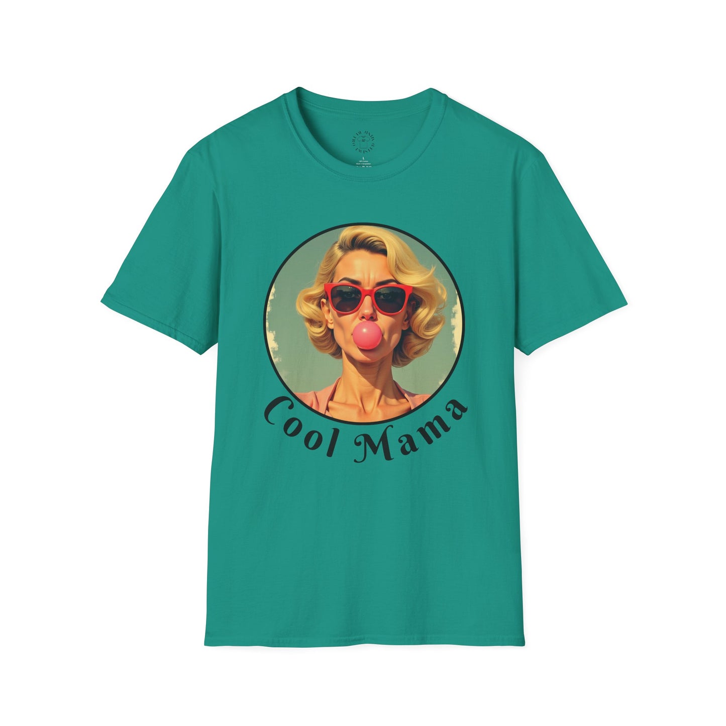 Cool Mama Unisex Softstyle T-Shirt - Trendy Humor Tee for Moms
