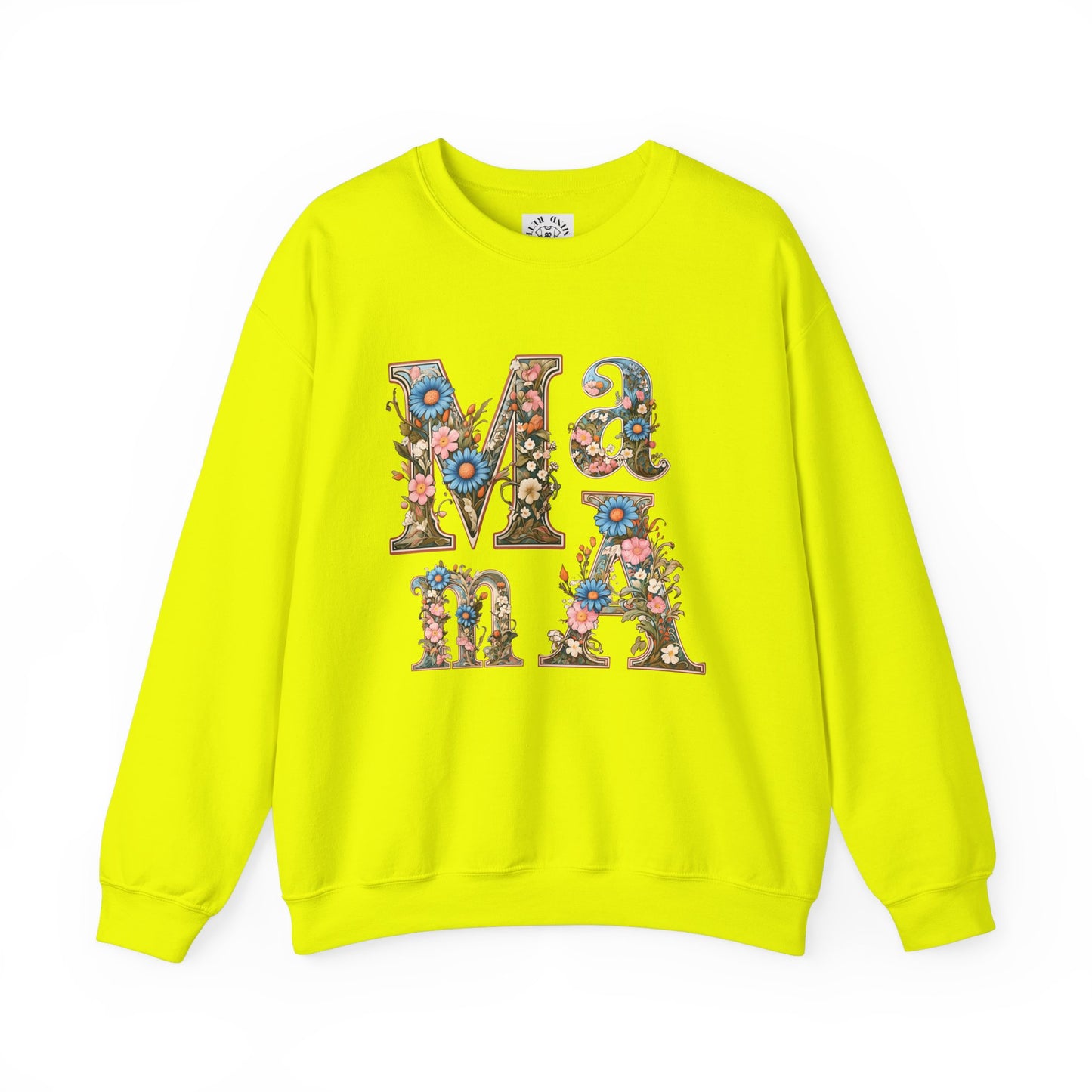 Unisex Heavy Blend™ Crewneck Sweatshirt,mother day gift, mama ,flower