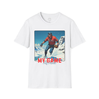 My Game My Rules Unisex Softstyle T-Shirt - Casual Fashion for Sports Lovers,sport , baseball,