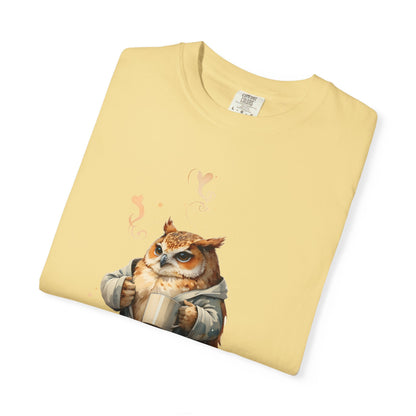 Coffee is My Love Language Cat T-Shirt — Cozy Cute Coffee Graphic Tee