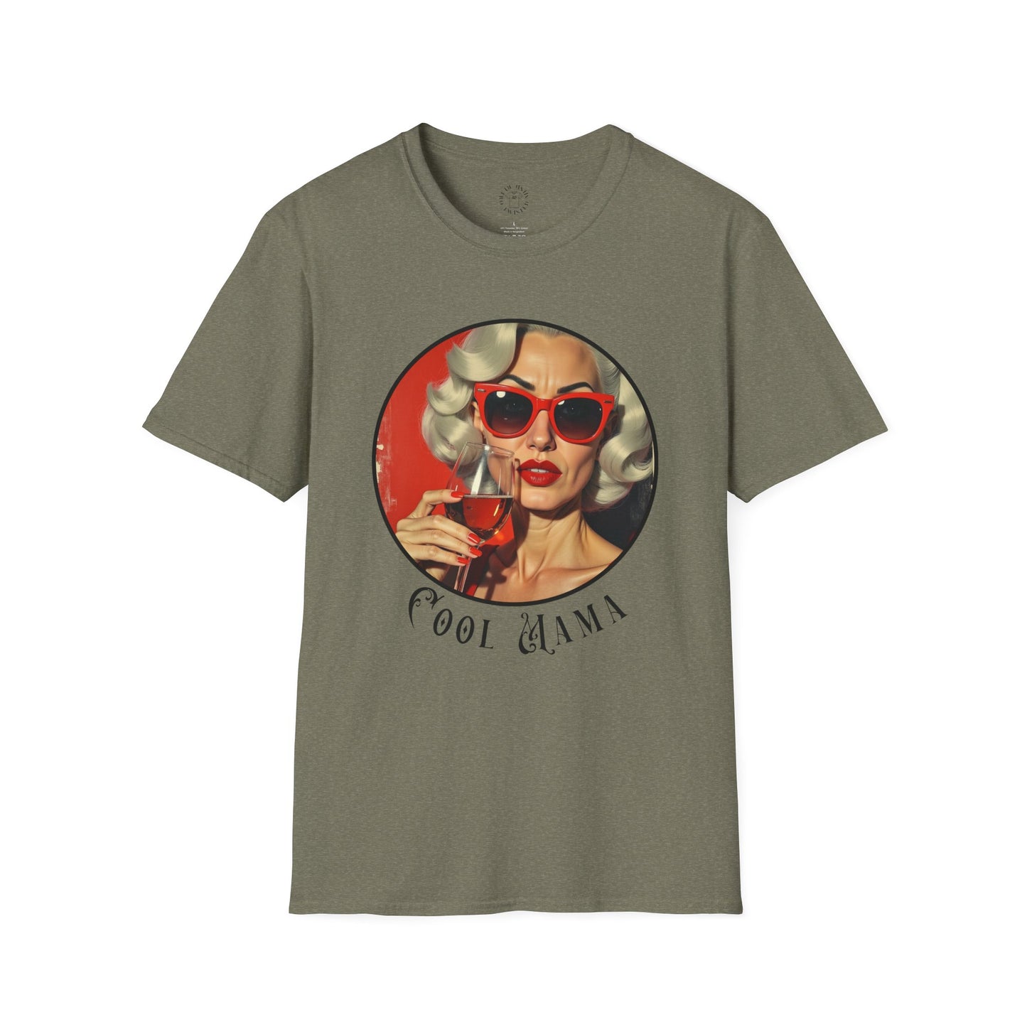 Cool Mama Unisex Softstyle T-Shirt - Stylish Vintage Vibe for Fashion Lovers