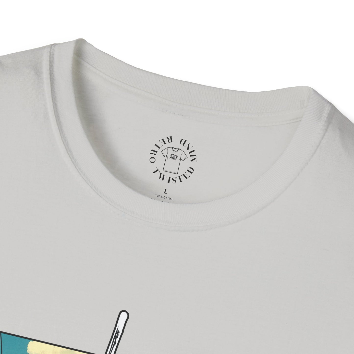 Fishing Like a Pro Unisex Softstyle T-Shirt,gator