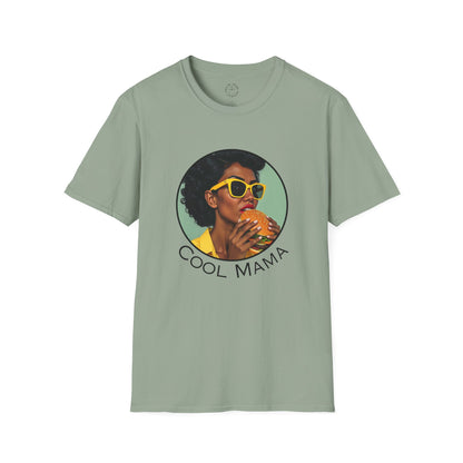 Cool Mama Graphic T-Shirt - Unisex Softstyle Tee for Trendy Moms