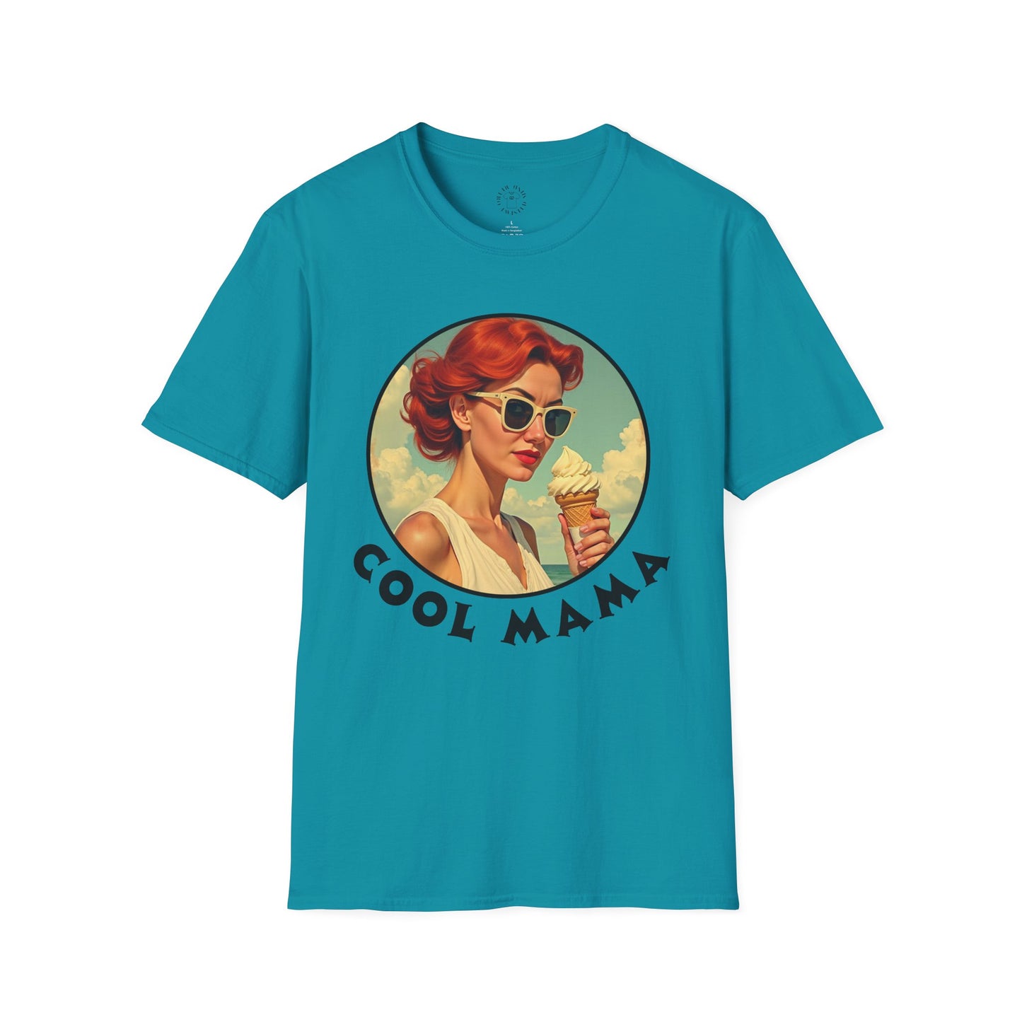Cool Mama Vintage Unisex Softstyle T-Shirt - Fun and Trendy Summer Wear